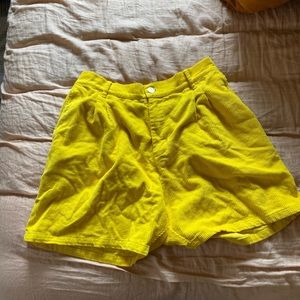 Big Bud Yellow Shorts